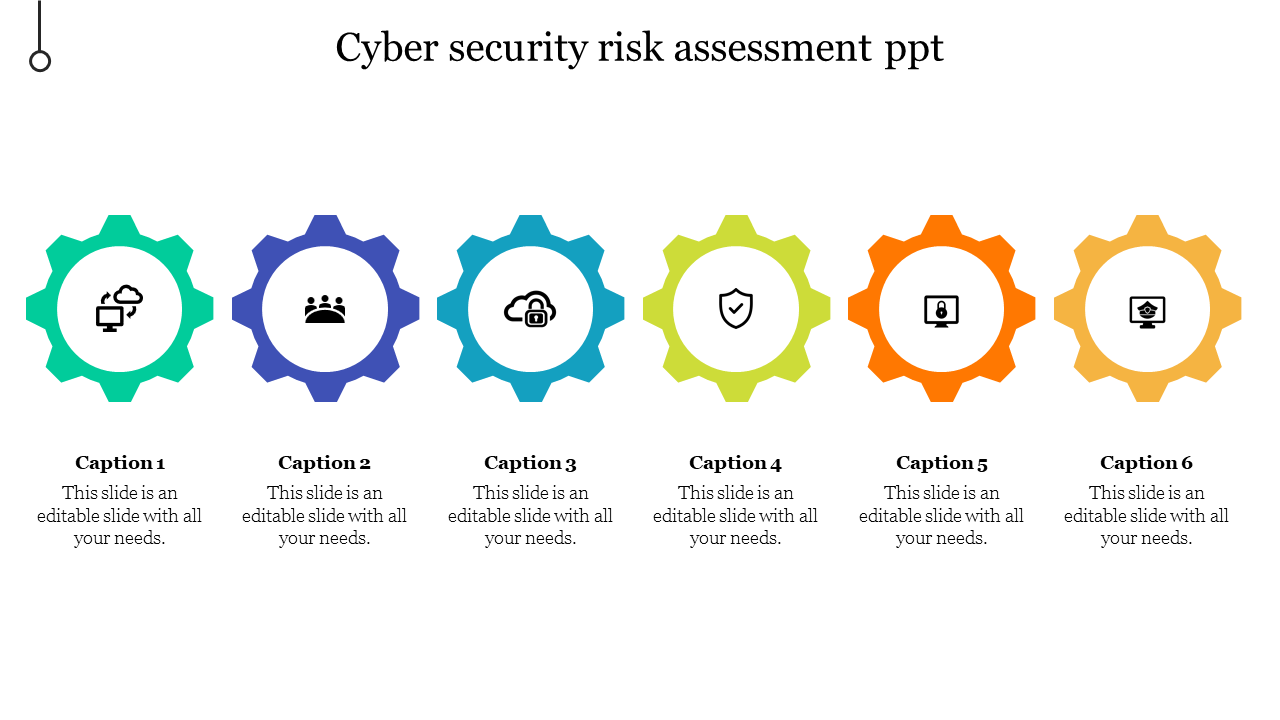 Free - Cyber Security Risk Assessment PPT and Google Slides